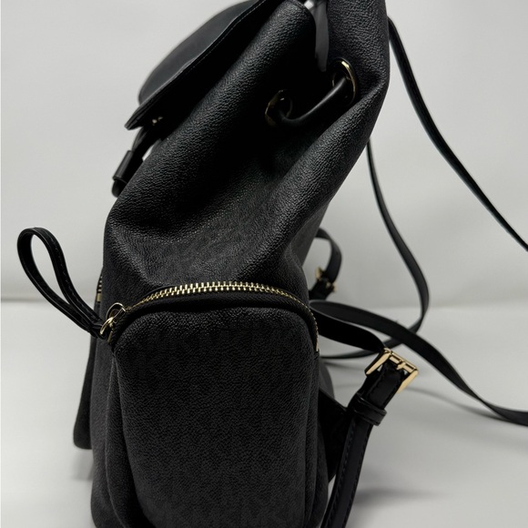 Michael Kors Black and Gold unisex Backpack - Picture 2 of 7